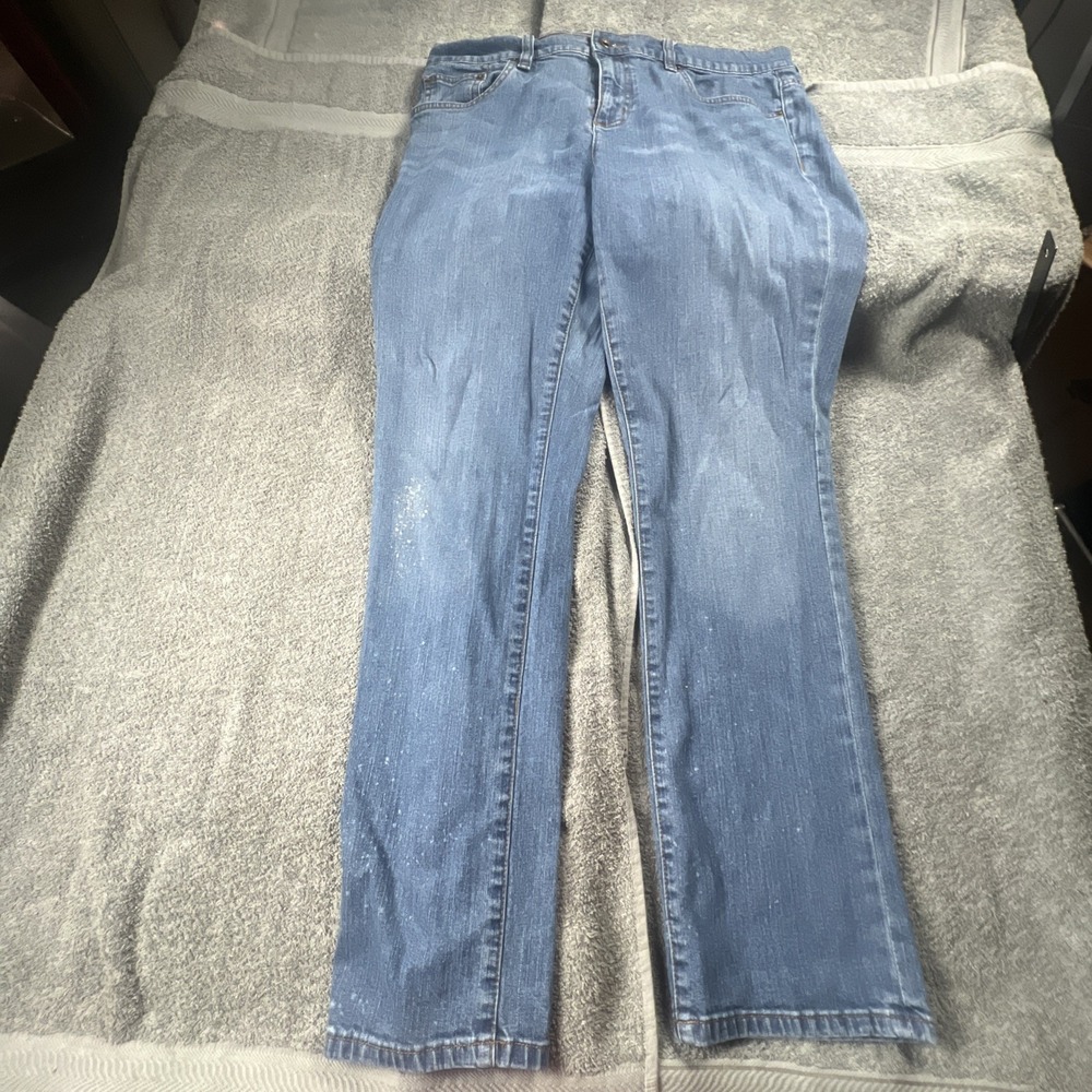 Polo Ralph Lauren  Classic Fit Women's Distressed Jeans Size 14‎  35x32